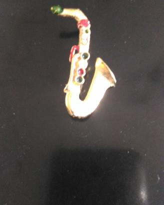 Spilla / pins sassofono/ sax