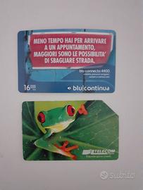  Ricarica blu + scheda telecom 