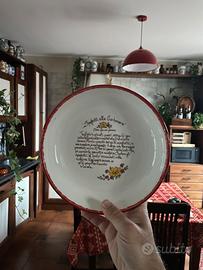 Serviziopiatti 6+1 vintage / Rustico / Campagna