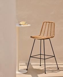 PACK 2 SGABELLI RATTAN 