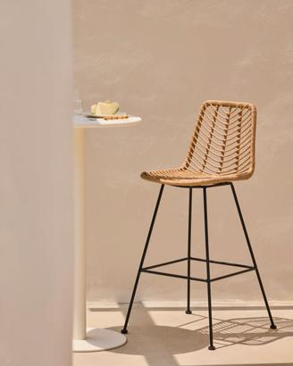 PACK 2 SGABELLI RATTAN 