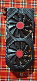 Scheda grafica Rx590 8gb ddr5 