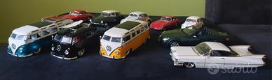 modellini auto 1:24 (10 pezzi)