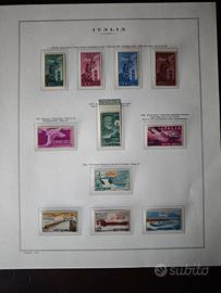Francobolli Italia 1955-56: giochi olimpici