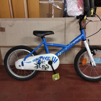 Bici bambino Decathlon 16" Polizia