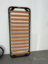 Rete in doghe letto singolo