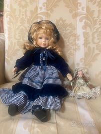 Coppia bambole in porcellana