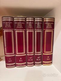 Vocabolario Treccani 5 volumi