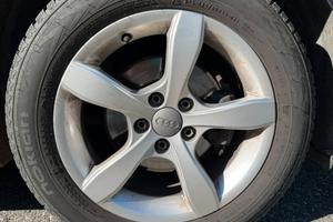 4 Ruote invernali + cerchione audi