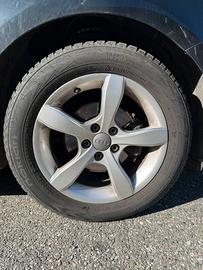4 Ruote invernali + cerchione audi