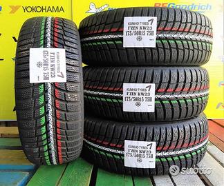 X4: Invernali 175/50R15 75H-KUMHO- al 89% e 97%