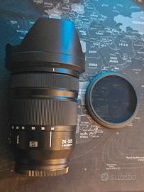 Panasonic Lumix S 24-105 mm F4 Macro + Filtro ND