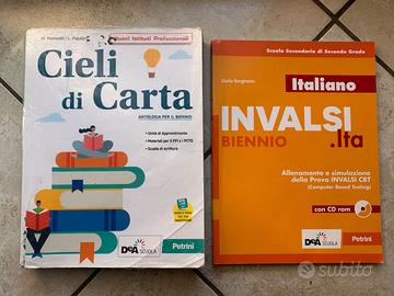 CIELI DI CARTA ANTOLOGIA PER IL BIENNIO + INVALSI