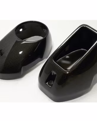 FONDELLI IN CARBONIO PER SCARICO BMW GS 1200 / 125