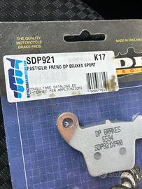 Pastiglie freno per motocross dp BRAKES sport