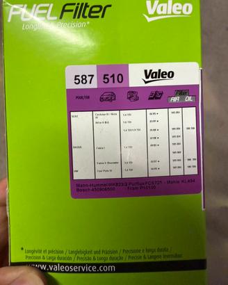 Filtro gasolio Valeo 587510