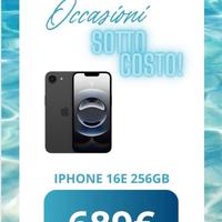 IPHONE 16e 256GB NUOVO