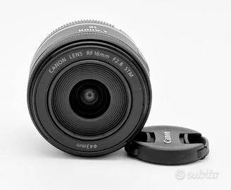 Canon RF 16mm F2.8STM