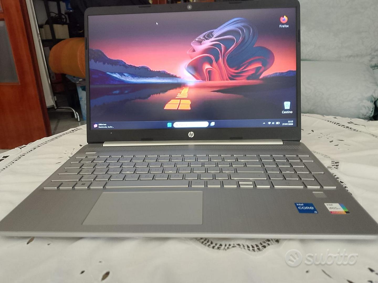 hp laptop 15s-fq4017nl i5