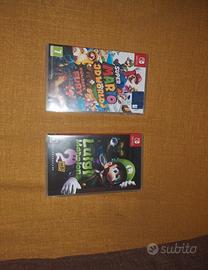 Luigi's mansion 2 e mario 3d world