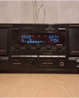 PIONEER DOPPIA PIASTRA A CASS. HX-PRO "CT-W701R"