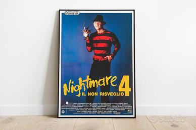 #112 - Poster Locandina Film "Nightmare 4"