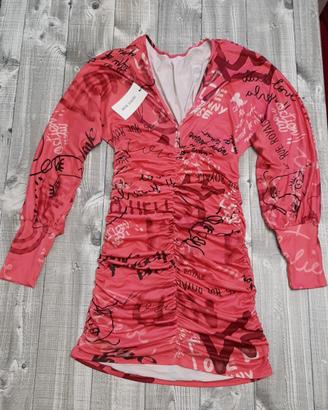 Vestito Denny Rose fucsia nuovo, taglia 42