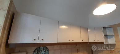 pensili cucina vintage anni 60 in formica