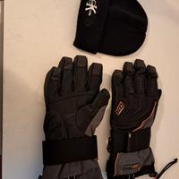 guanti snowboard e beretto