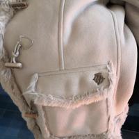 giubbino montone  con cappuccio 