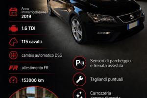 Seat Leon 1.6 TDI 115 CV DSG 5p. FR