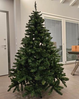 ALBERO DI NATALE 180 CM. + RICCO SET DI ADDOBBI