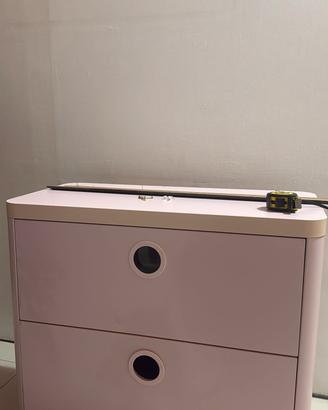 Cassettiera IKEA Busunge - Rosa Chiaro