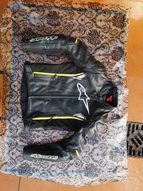 giacca 48 alpinestars uomo pelle