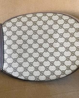 RARA CUSTODIA RACCHETTA DA TENNIS  VINTAGE GUCCI