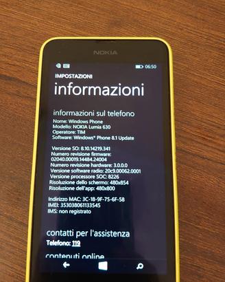Windows Phone Nokia Lumia 630