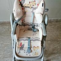 Seggiolone con vassoio