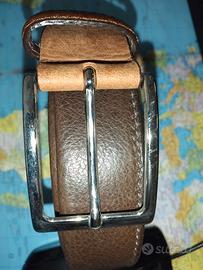 Cintura in pelle "Basile" originale made in Italy 