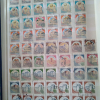 Francobolli, serie castelli (100 pezzi)