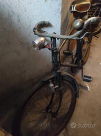 Bici d'epoca, cerchioni in legno