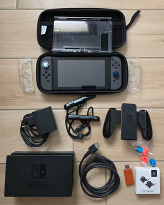Nintendo switch chip con accessori