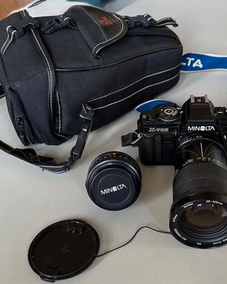 Minolta X-700 + 50mm Minolta + 28-105mm Vivitar