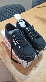 Scarpe Superga Platform Nere numero 36