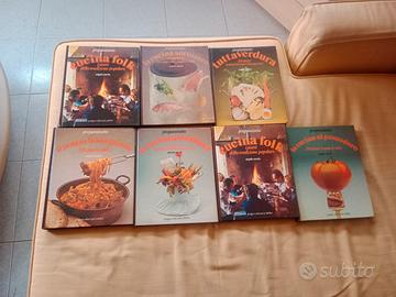 set 6 Libri Cucina anni 70 più omaggio