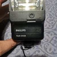Flash vintage Philips flash 25CB a innesto