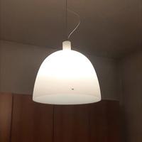 Lampadario in vetro satinato VICTORIA 