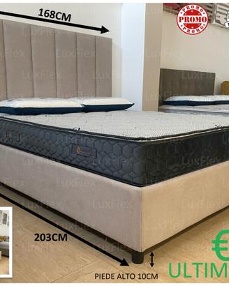 LETTO CONTENITORE MATRIMONIALE - TESTATA ALTA