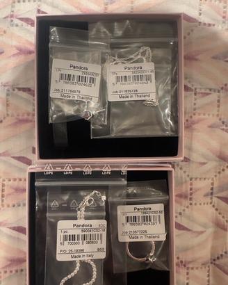 Pandora Set cuore rosso