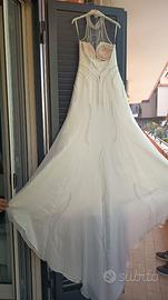 Vestito Sposa Seta, Velo con polsiere