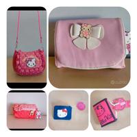 Lotto Borsette Portafoglio Hello Kitty 